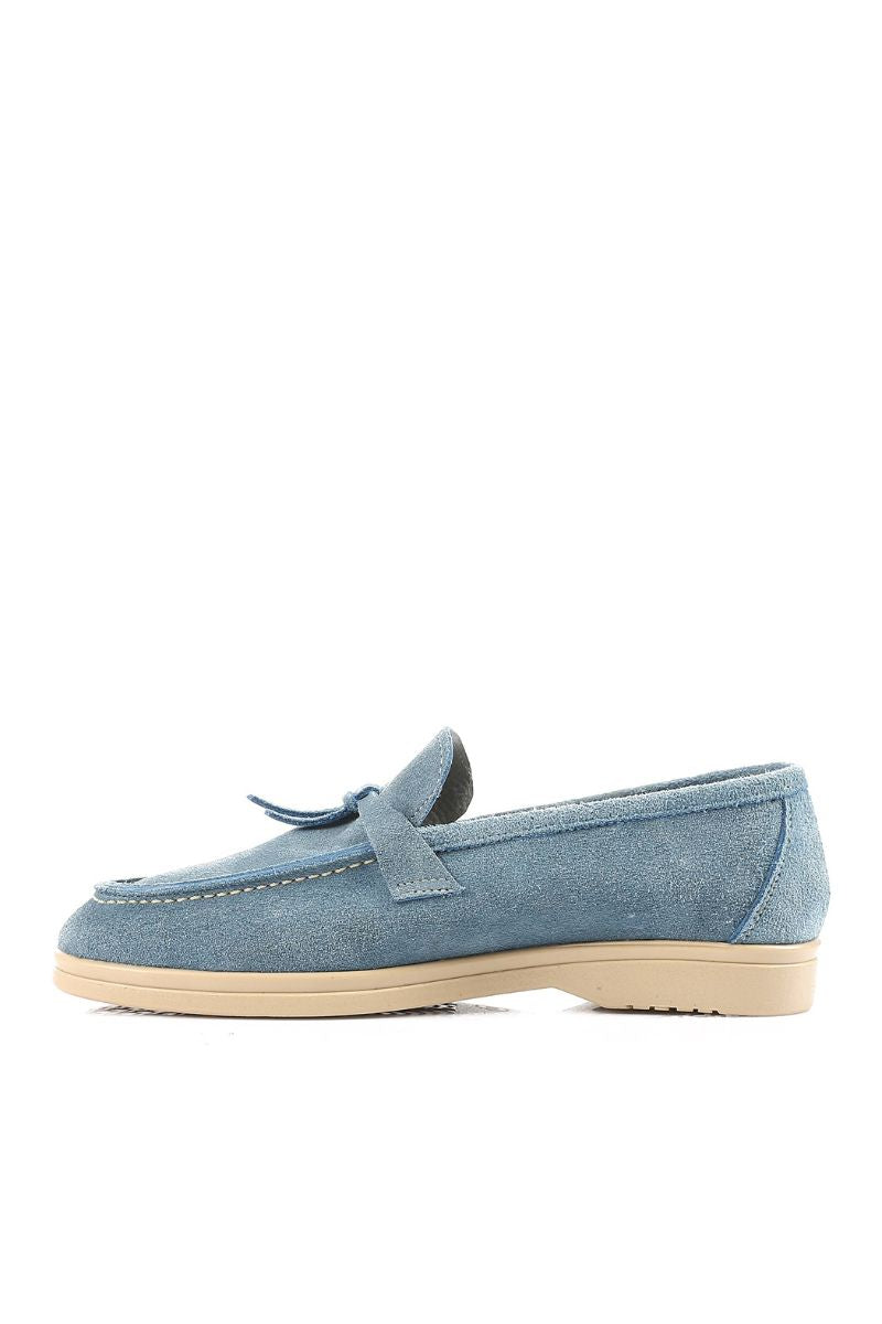 PREMIUM BLEU CIEL TASSEL LOAFERS