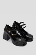 BLACK MARY JANE HEELS
