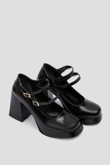 BLACK MARY JANE HEELS