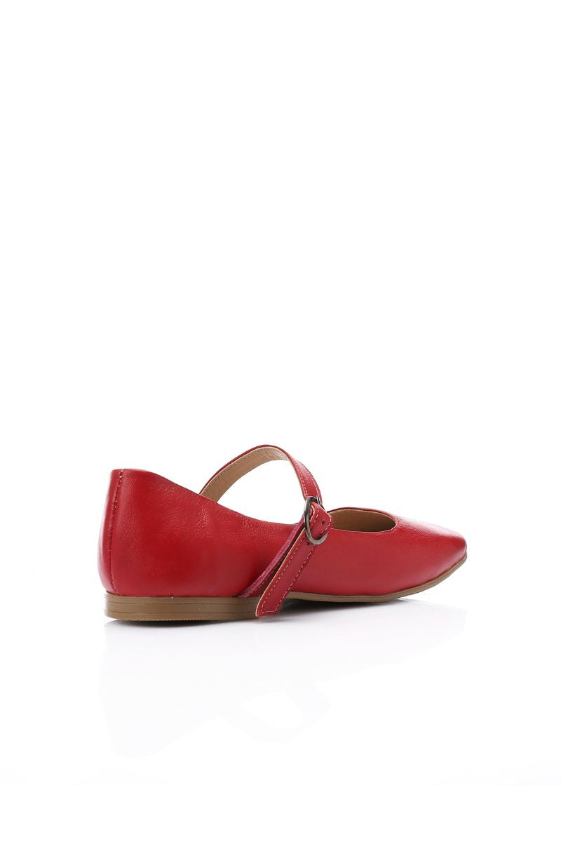 LEATHER COMFORT RED