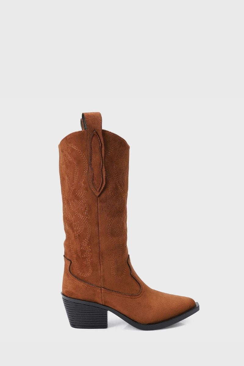 EMBROIDERED HAVAN COWBOY BOOTS