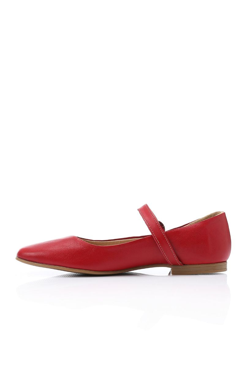 LEATHER COMFORT RED