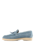 PREMIUM BLEU CIEL TASSEL LOAFERS