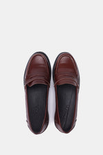 HAVAN LEATHER PENNY LOAFERS