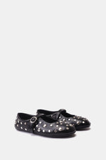 BLACK STUDDED MARY JANE