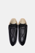 GOLD CAP-TOE MARY JANE