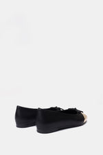 GOLD CAP-TOE MARY JANE