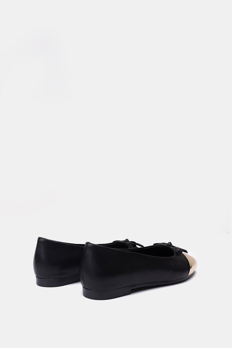 GOLD CAP-TOE MARY JANE
