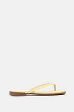 YELLOW THONG FLAT SANDAL