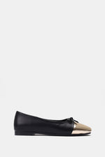 GOLD CAP-TOE MARY JANE