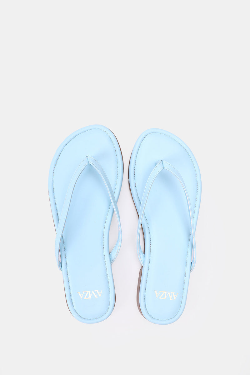 BLEU CIEL THONG FLAT SANDAL