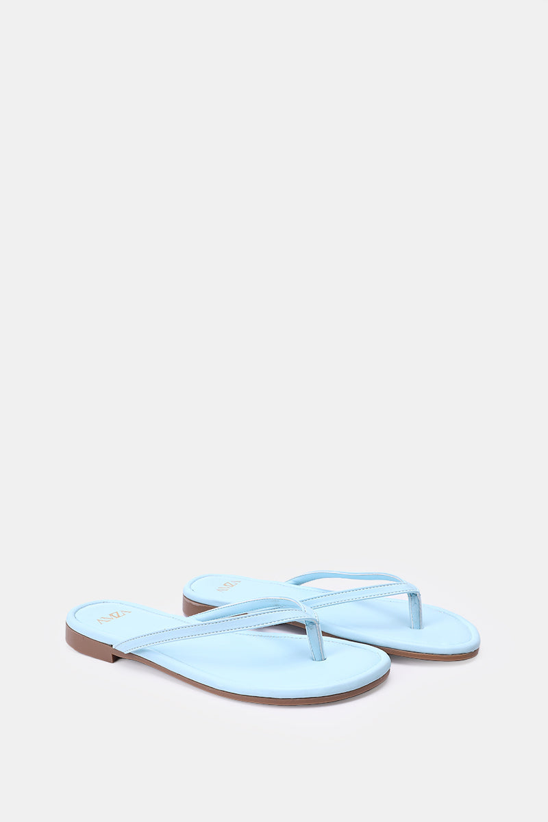 BLEU CIEL THONG FLAT SANDAL