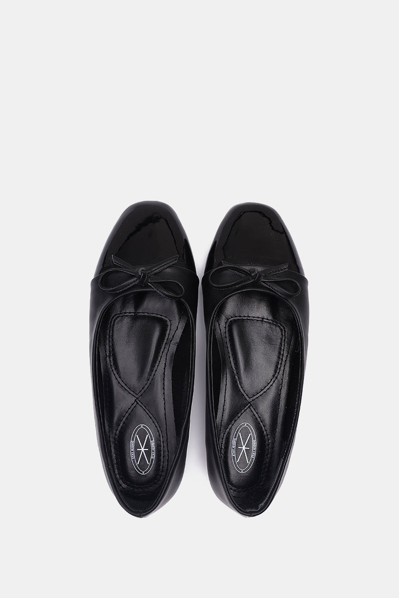 BLACK CAP-TOE MARY JANE