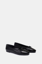BLACK CAP-TOE MARY JANE