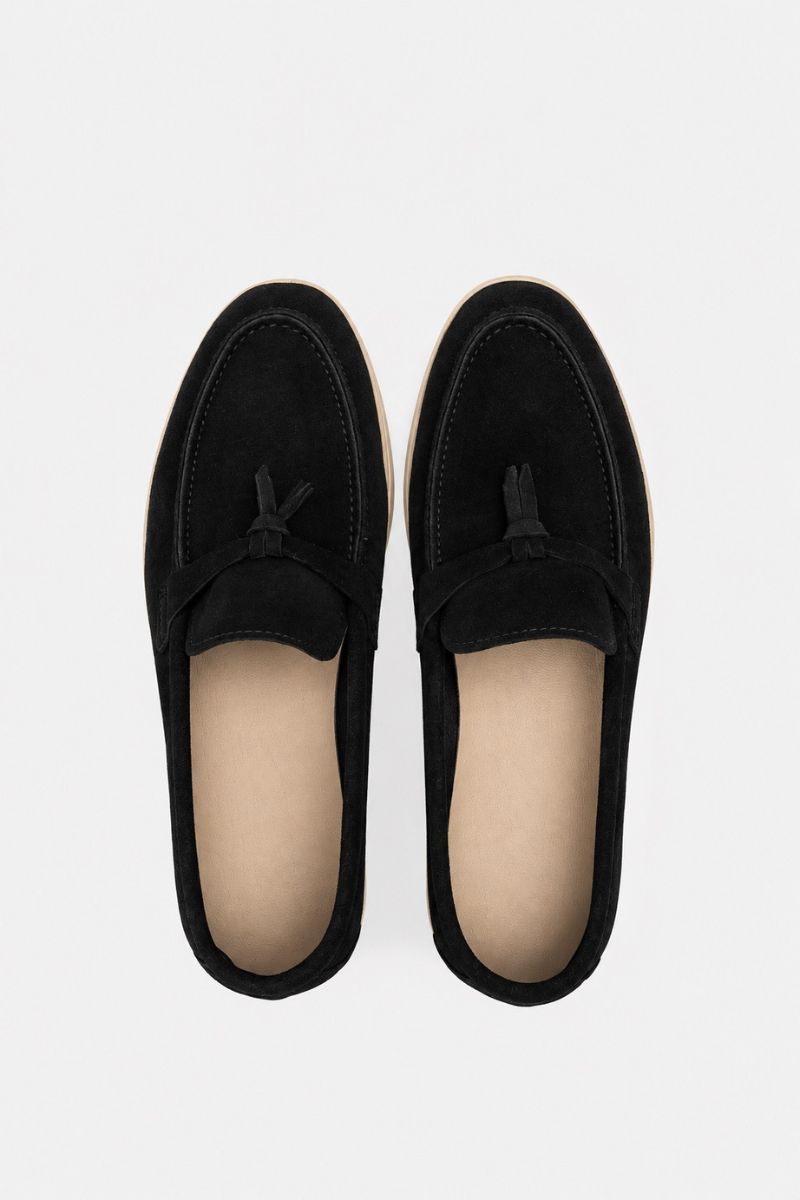 BLACK PREMIUM TASSEL LOAFERS