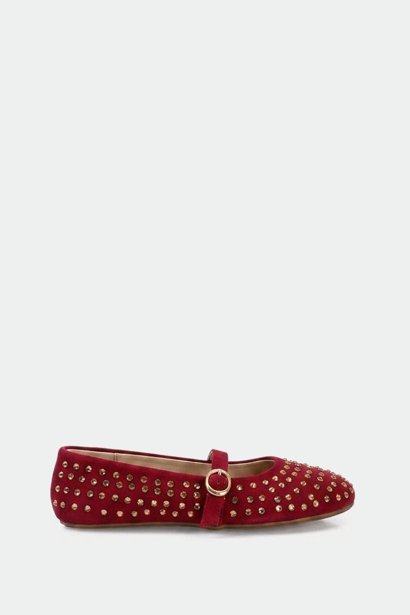 RED JEWELED MARY JANE