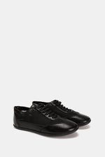BLACK MESH SNEAKERS