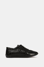 BLACK MESH SNEAKERS