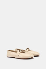 GOLD BUCKLE BEIGE MARY JANE