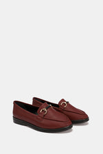 BORDEAUX CHAINED CUSHIONED LOAFER