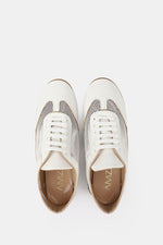 WHITE MESH SNEAKERS