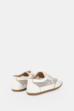 WHITE MESH SNEAKERS