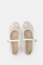 WHITE PEONY SHEER BALLERINA