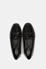 BLACK VERNE BOW FLAT