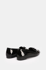 BLACK VERNE BOW FLAT