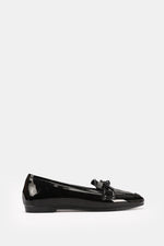 BLACK VERNE BOW FLAT
