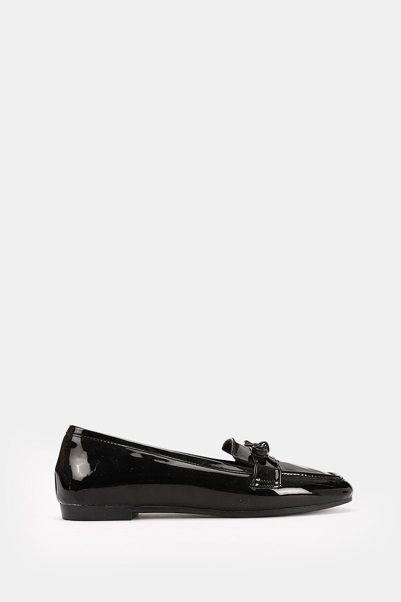 BLACK VERNE BOW FLAT