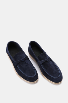 NAVY PREMIUM TASSEL LOAFERS