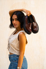 Bordeaux Loafer - Amza - 37