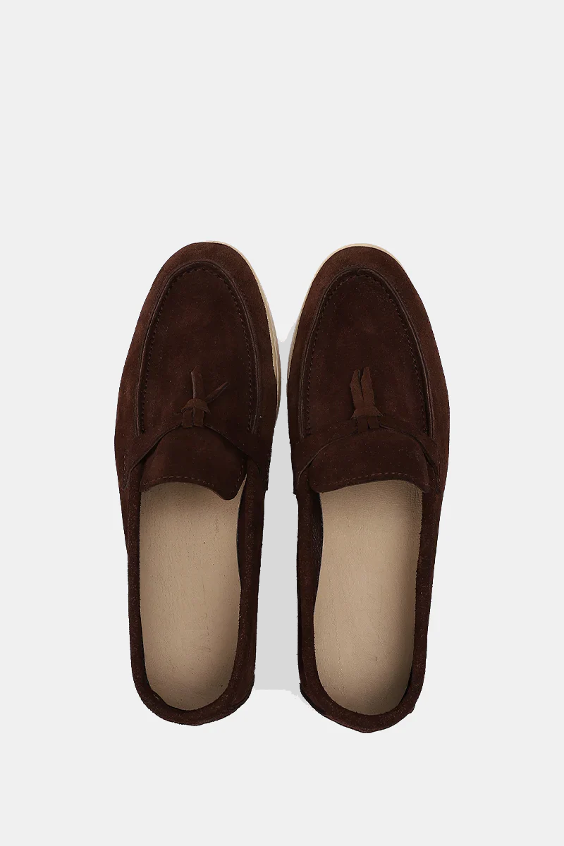 PREMIUM BROWN TASSEL LOAFERS