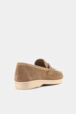 PREMIUM DARK BEIGE TASSEL LOAFERS