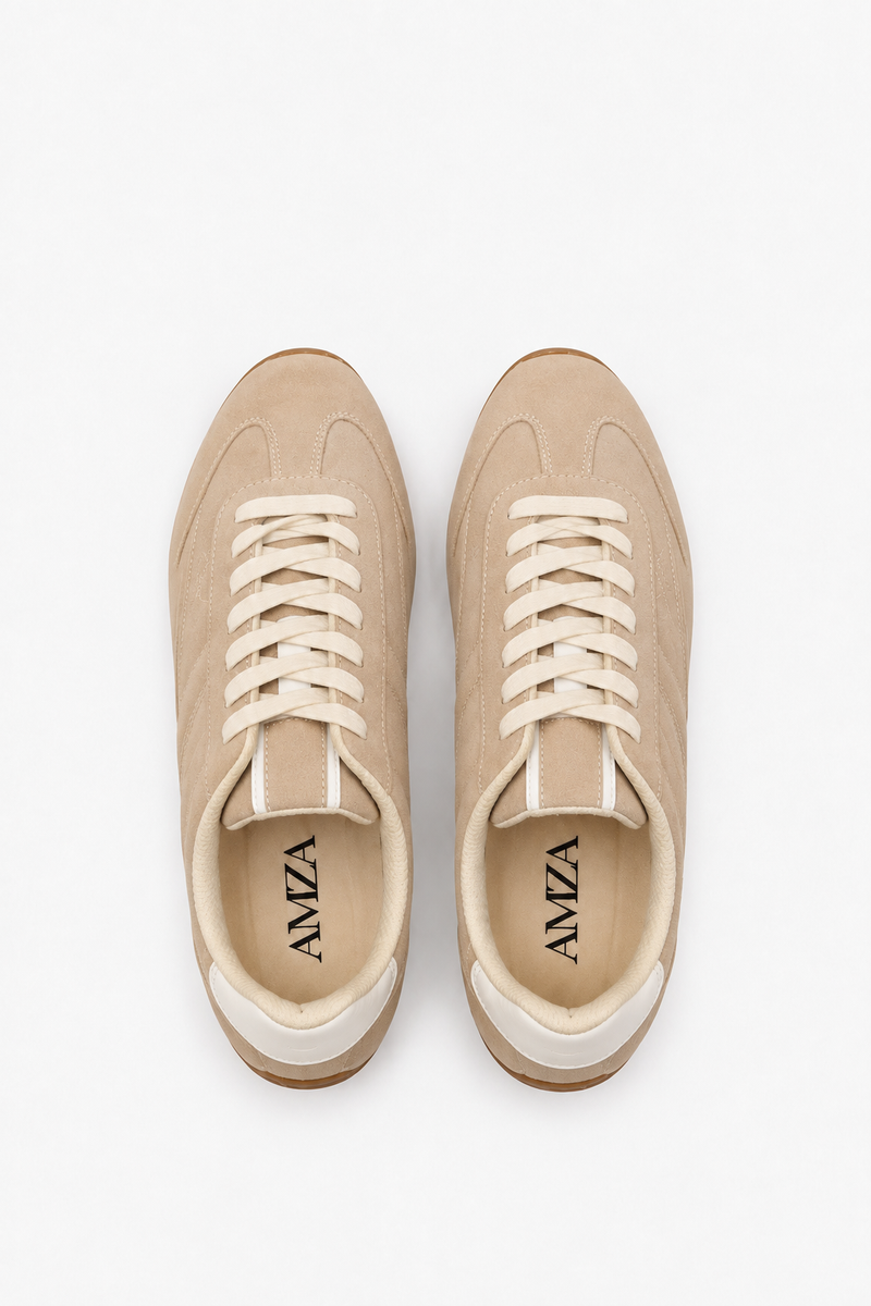 BEIGE TRAINERS