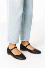 Leather Comfort Black - Amza - 37