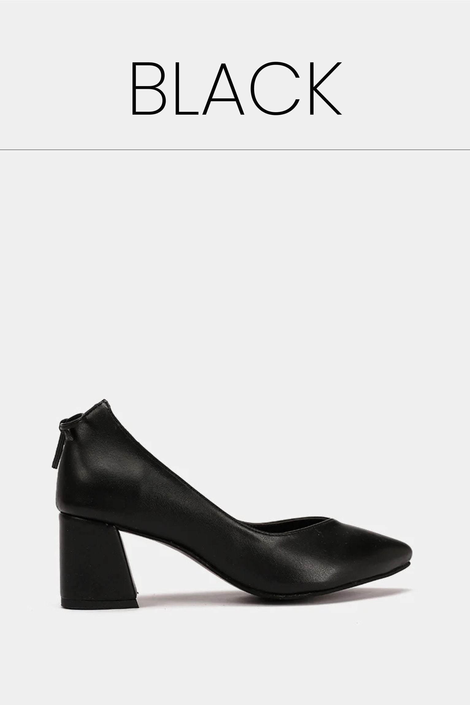 Black bow low heels