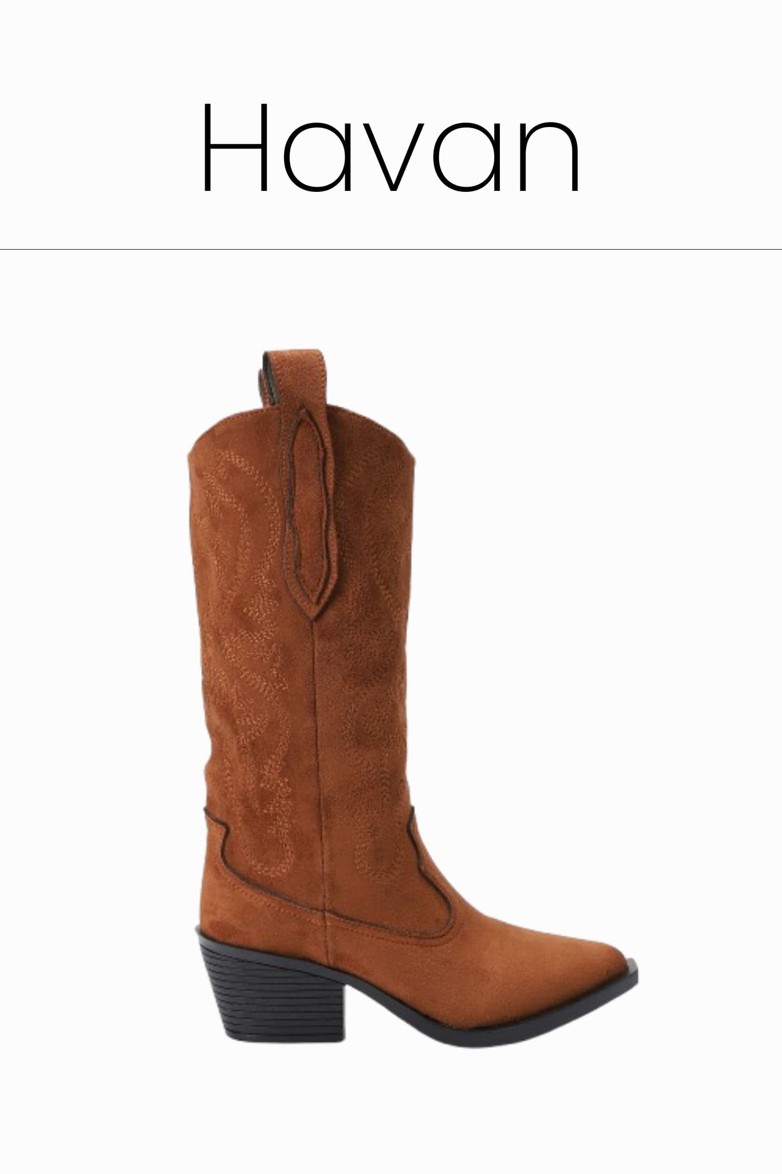 Havan embroidered cowboy boots
