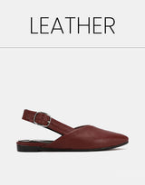Leather flats - 