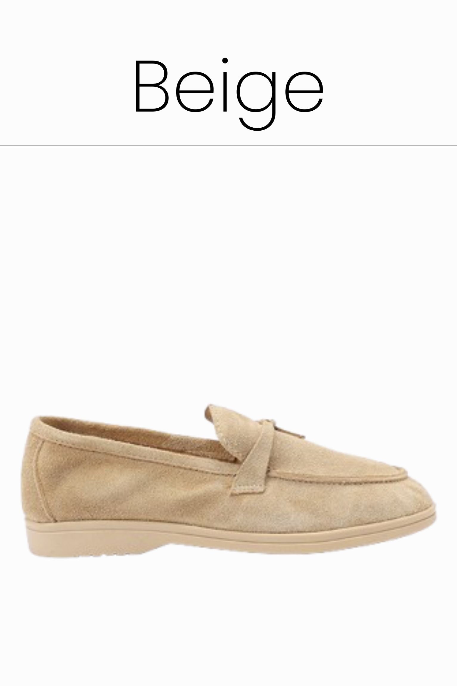 Summer loafer beige