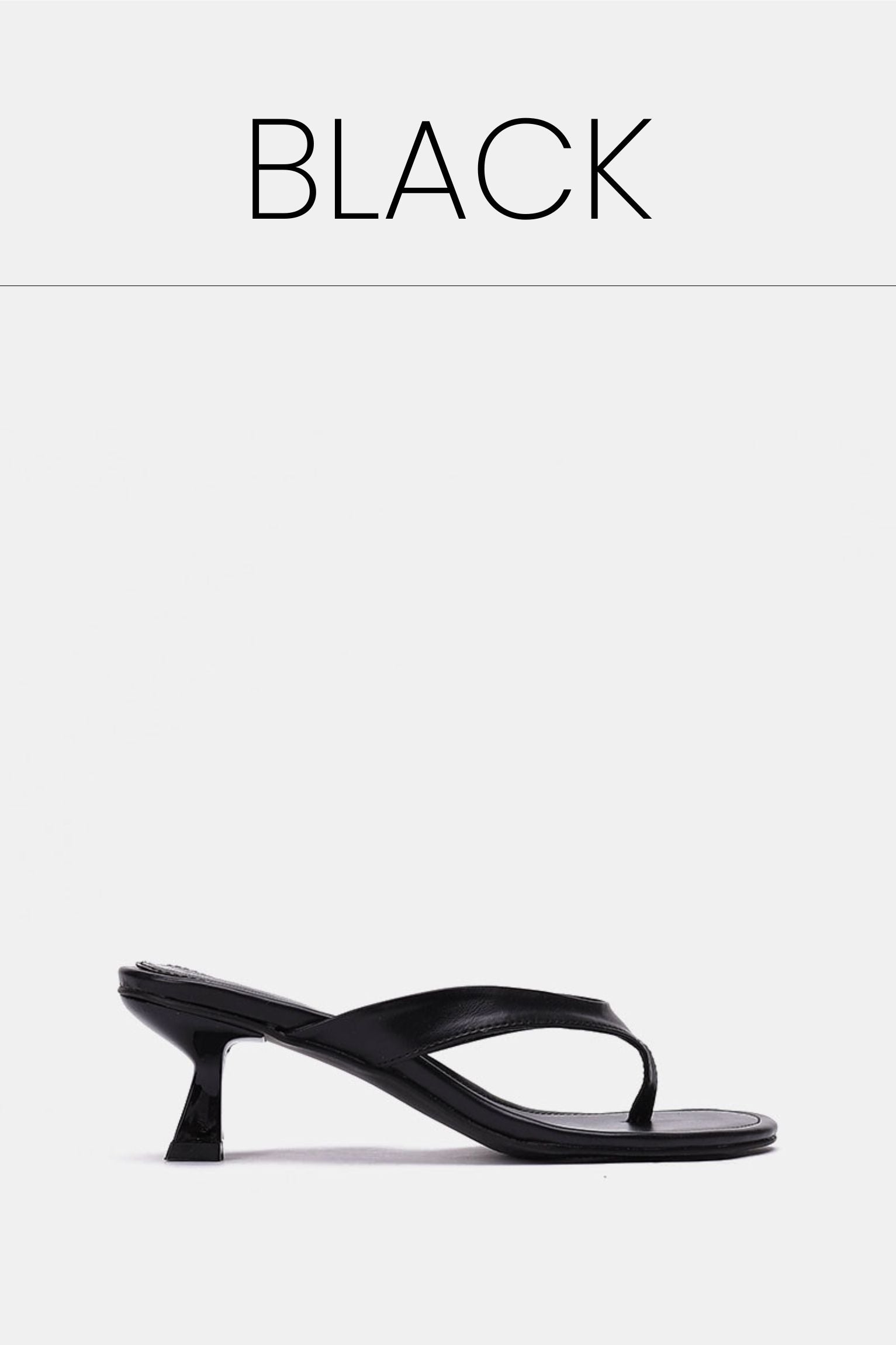 Black suede kitten heel sandals