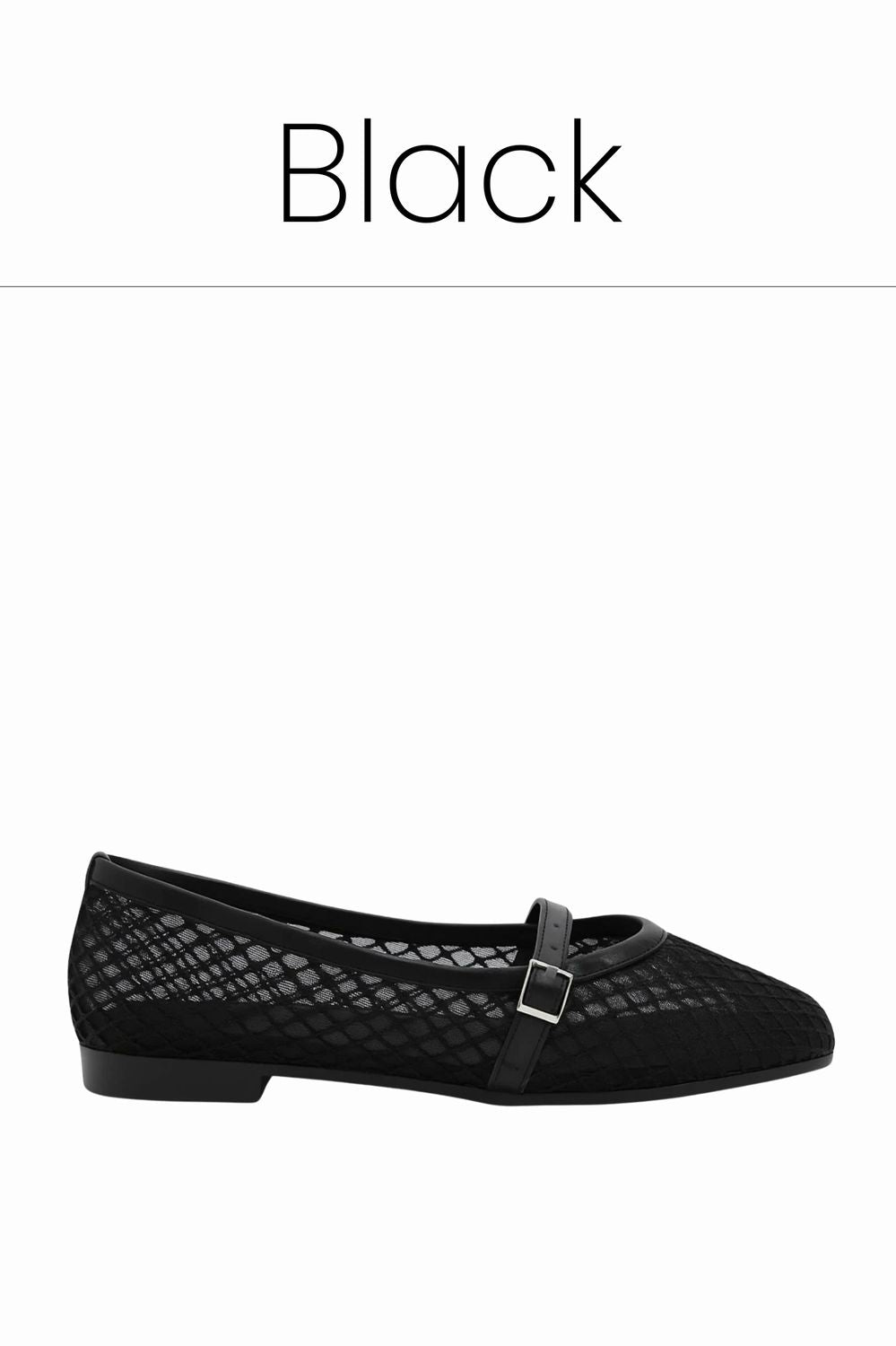 Mesh strap ballerina 2
