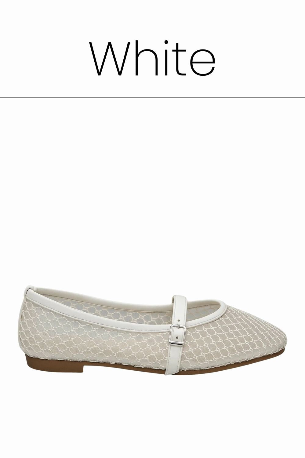 Mesh strap ballerina 1