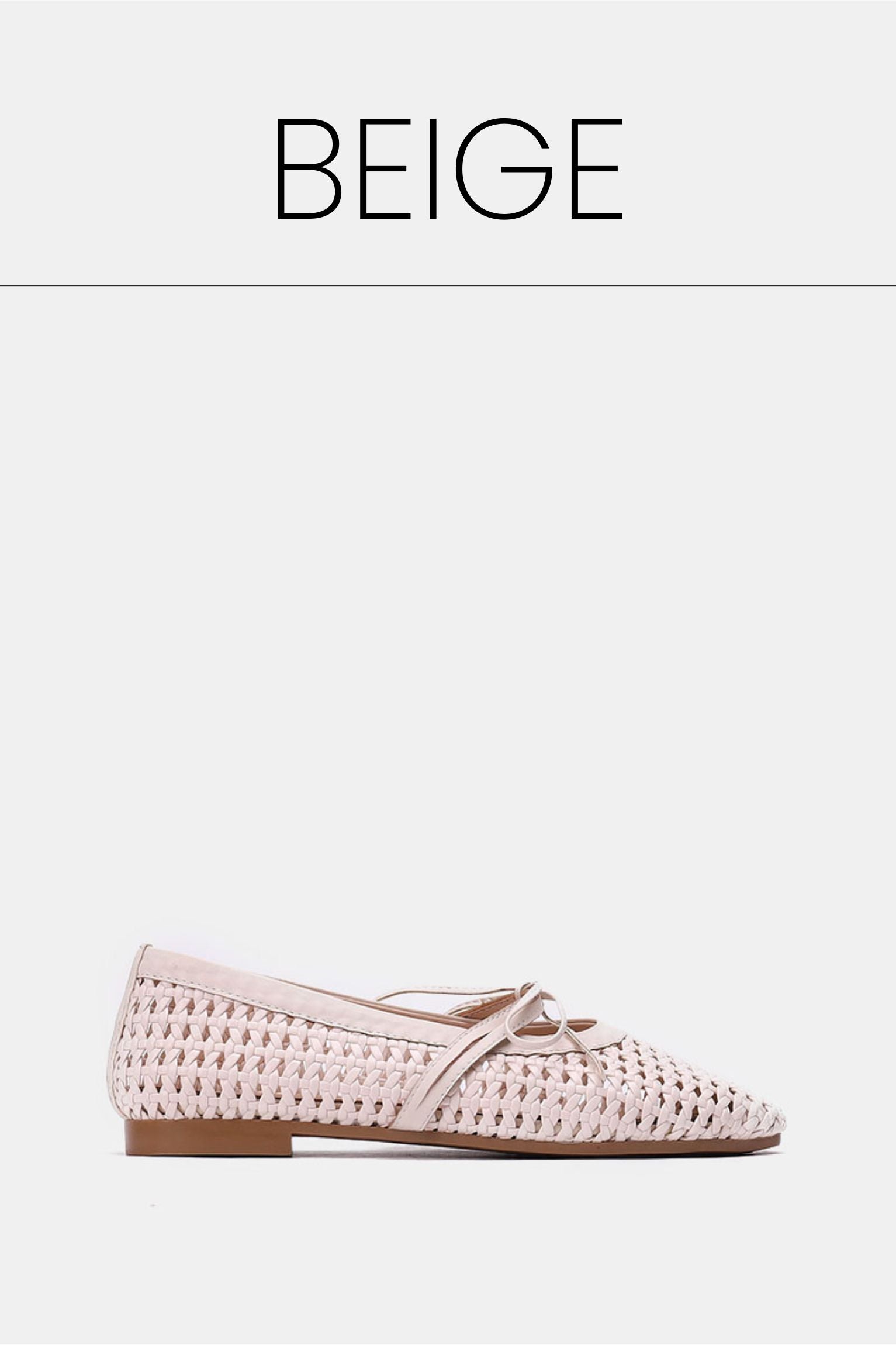 Pink braided woven flat